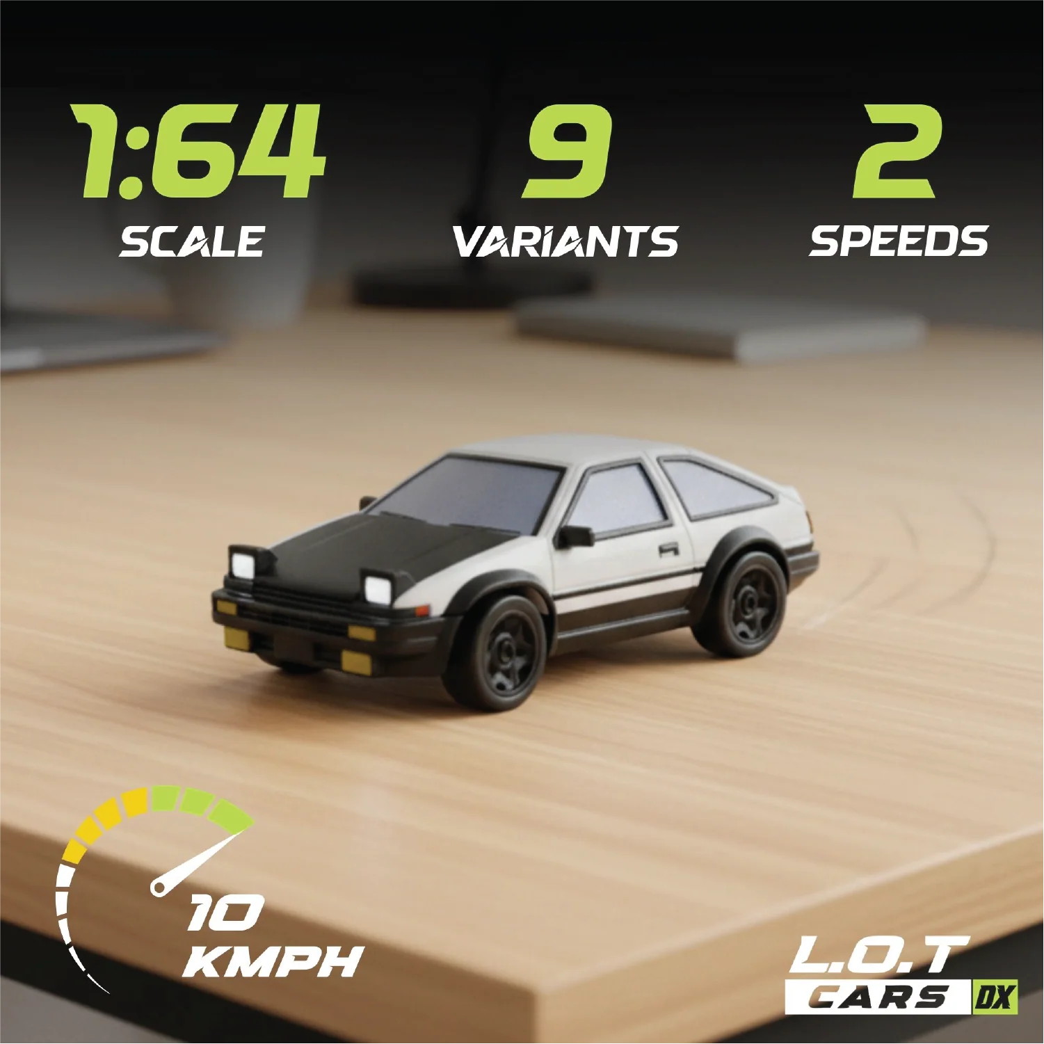 Dash - 1:64 Scale Mini RC Drift Car