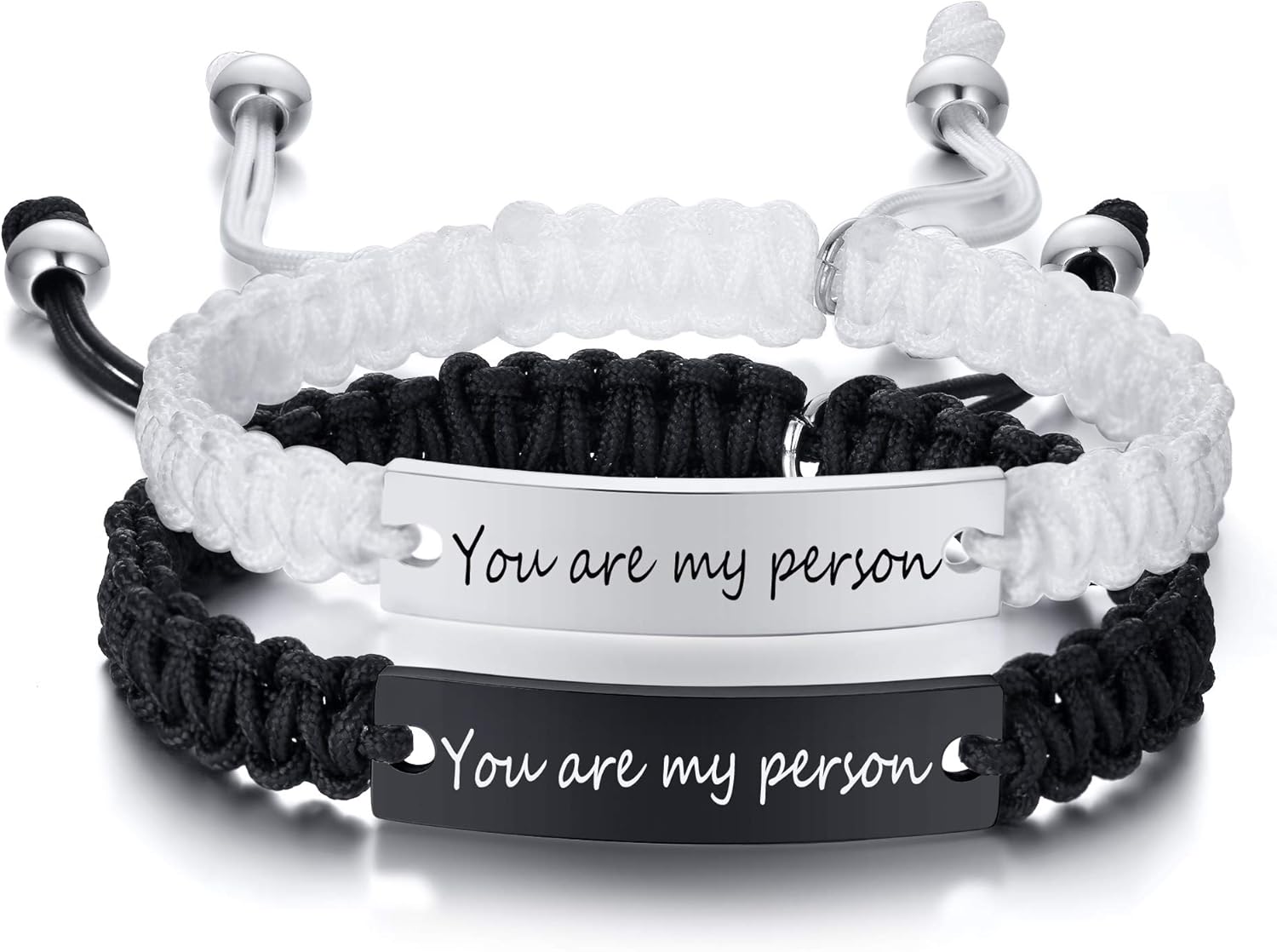 Dacida Matching Couples Bracelets for Women Men Long Distance Bracelets for Couples His Hers Bracelets Relationship Bracelets Anniversary Christmas Birthday Gifts