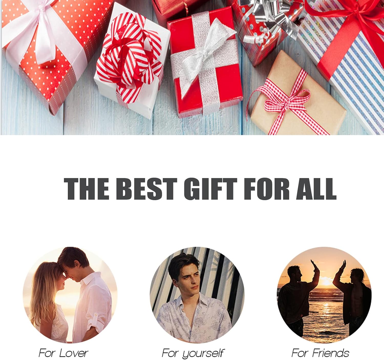 Dacida Matching Couples Bracelets for Women Men Long Distance Bracelets for Couples His Hers Bracelets Relationship Bracelets Anniversary Christmas Birthday Gifts