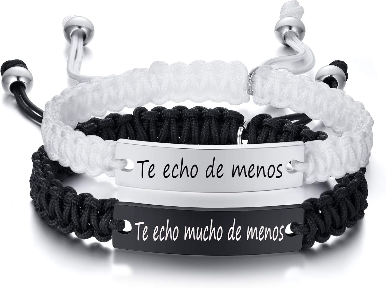 Dacida Matching Couples Bracelets for Women Men Long Distance Bracelets for Couples His Hers Bracelets Relationship Bracelets Anniversary Christmas Birthday Gifts