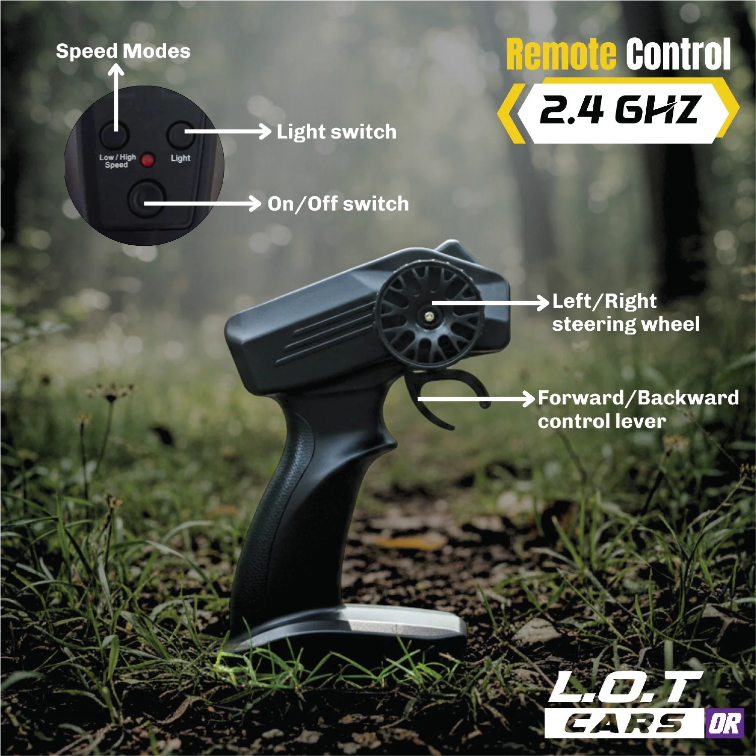 Bumble - Off Road Remote Control Car with Lights