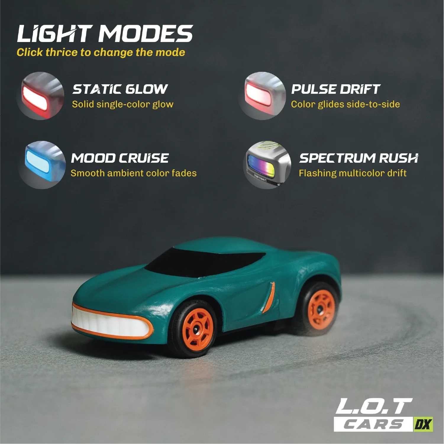 Dash - 1:64 Scale Mini RC Drift Car