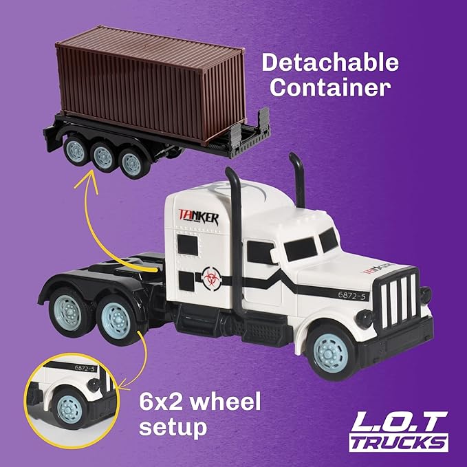 Diesel - RC Truck with Closed Container