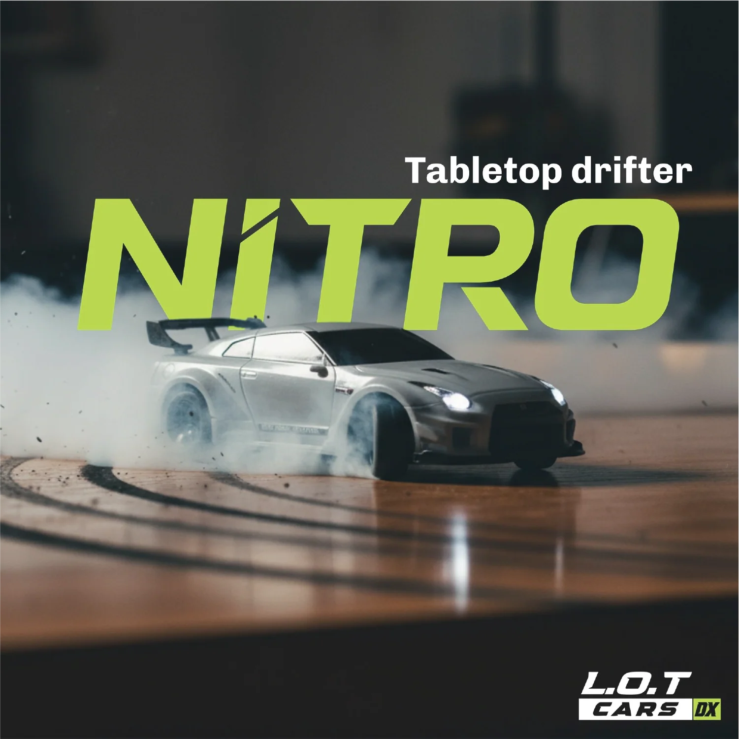 Nitro - 1:64 Scale Mini RC Drift Car