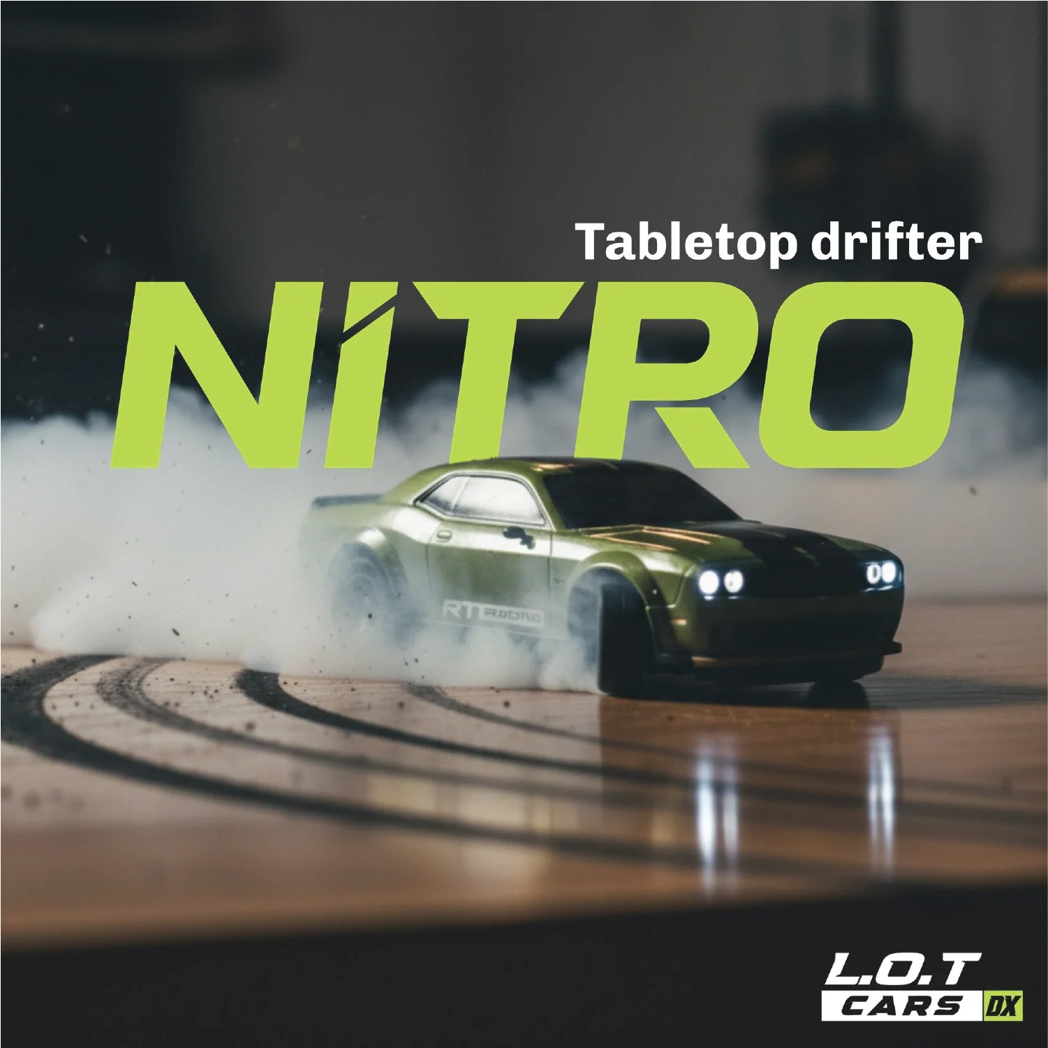 Nitro - 1:64 Scale Mini RC Drift Car