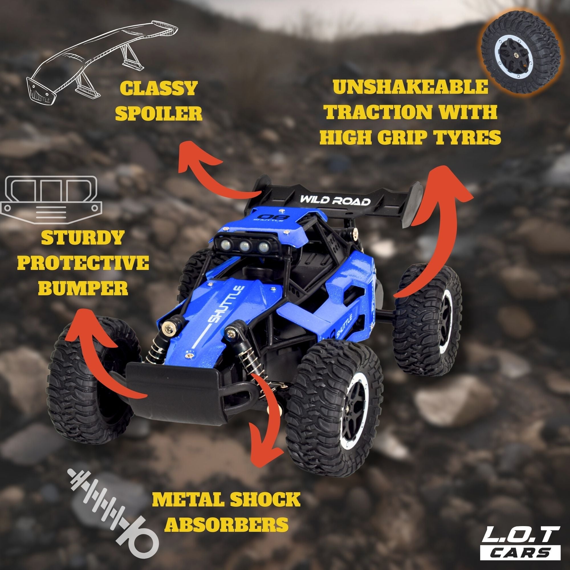 Shuttle - Off-Road Remote Control Car