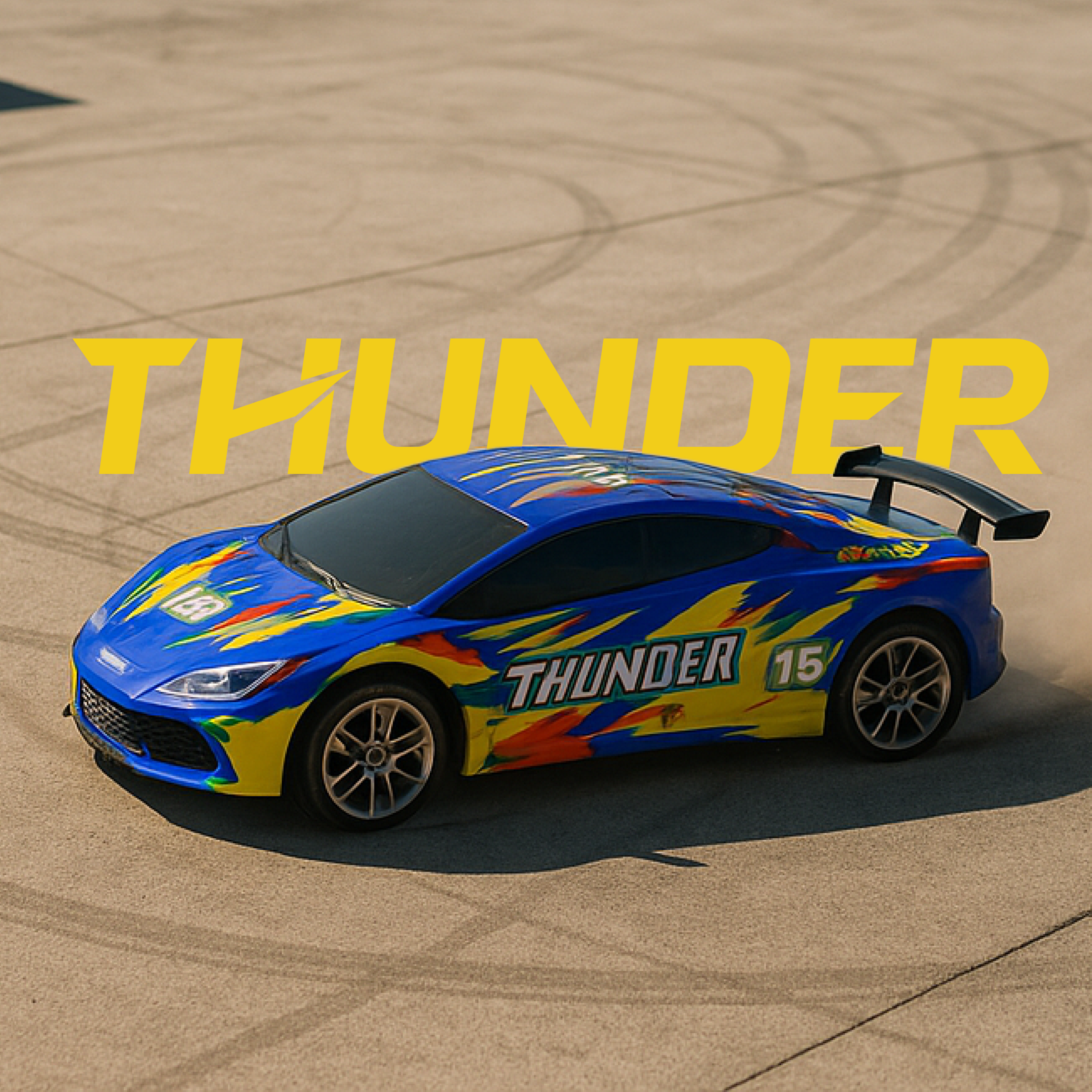 Thunder - Remote Control Race Car with Lights