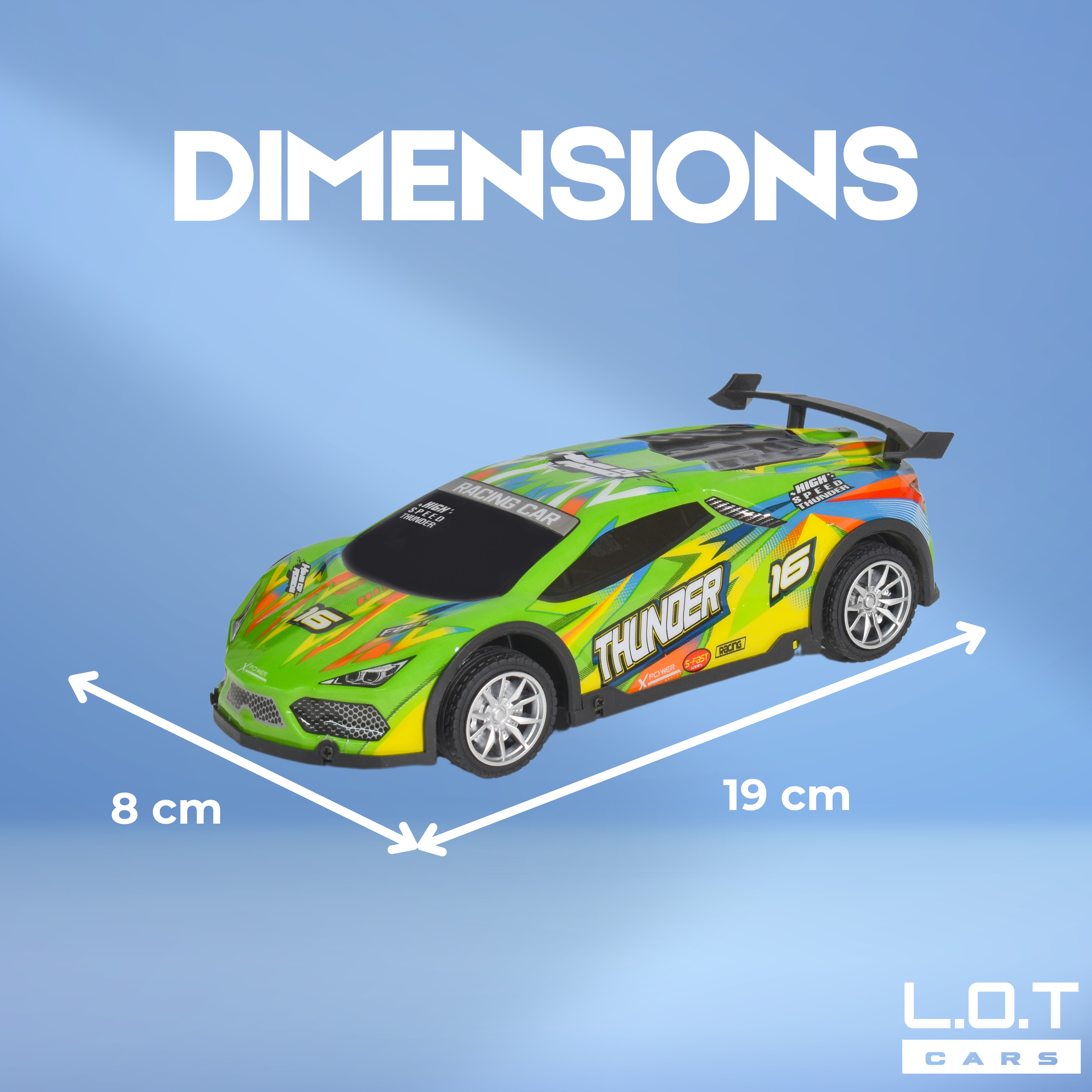 Thunder - Remote Control Race Car with Lights