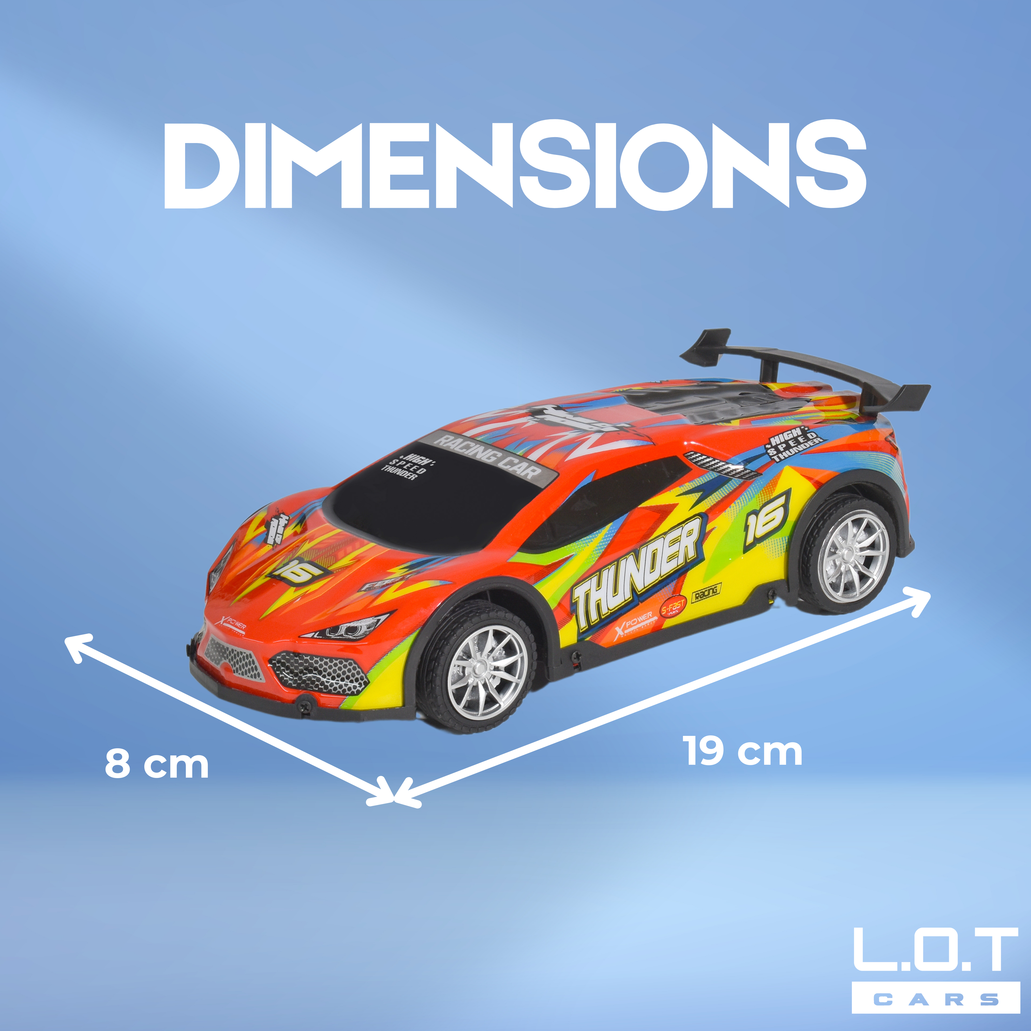 Thunder - Remote Control Race Car with Lights