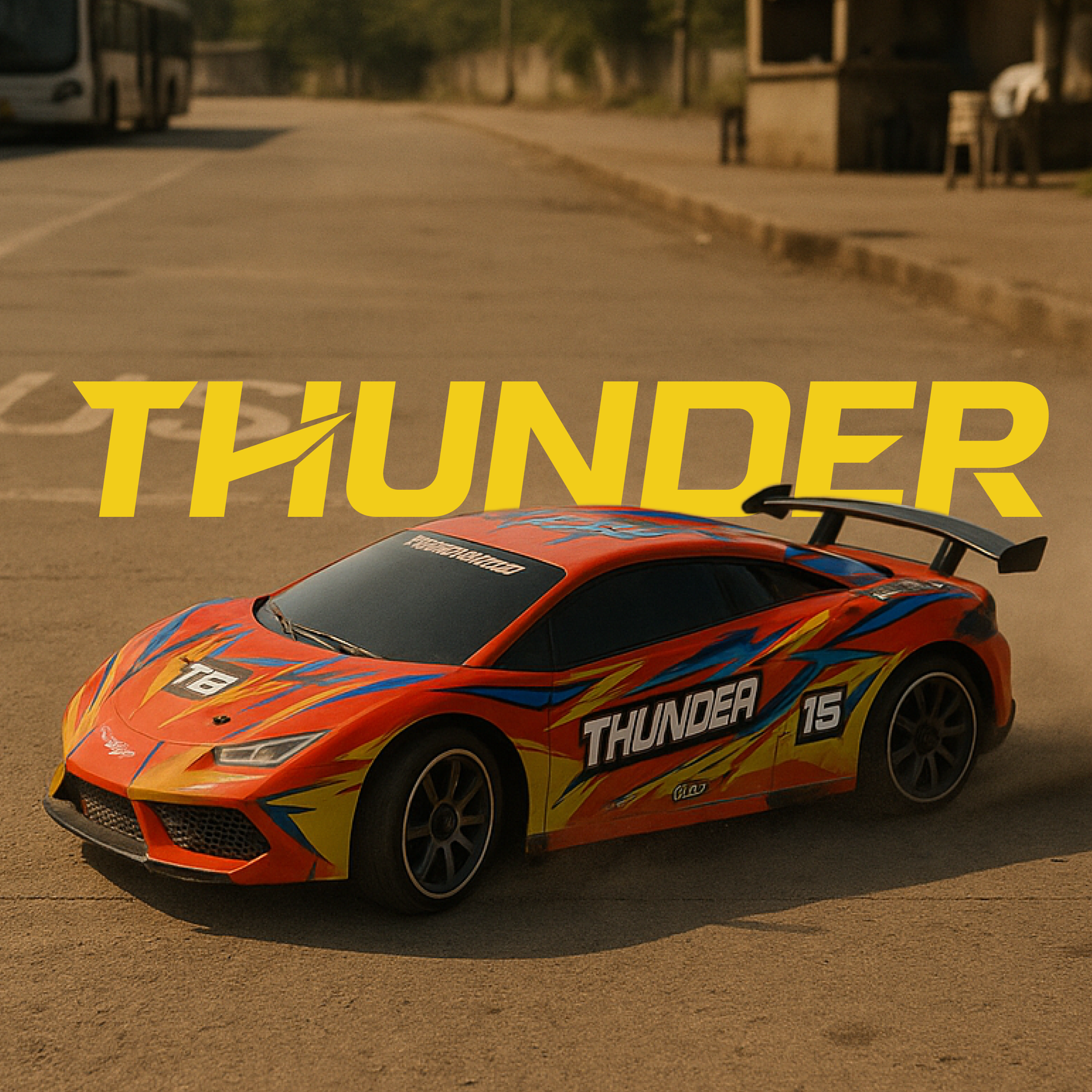 Thunder - Remote Control Race Car with Lights