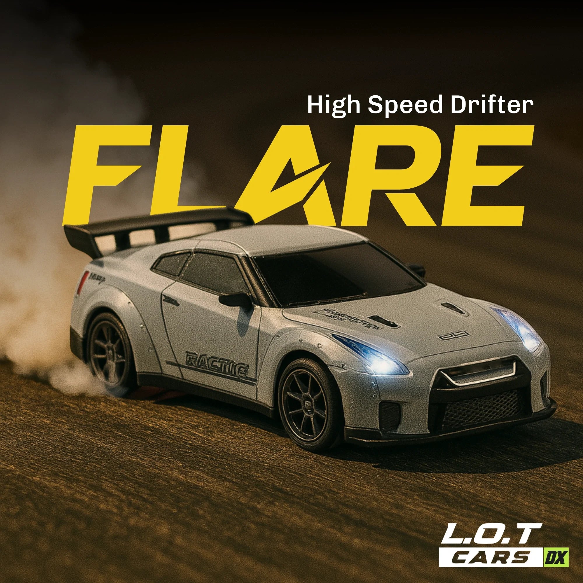 Flare - Semi-Hobby Grade RC Drift Car (Race and Burnout Variants)