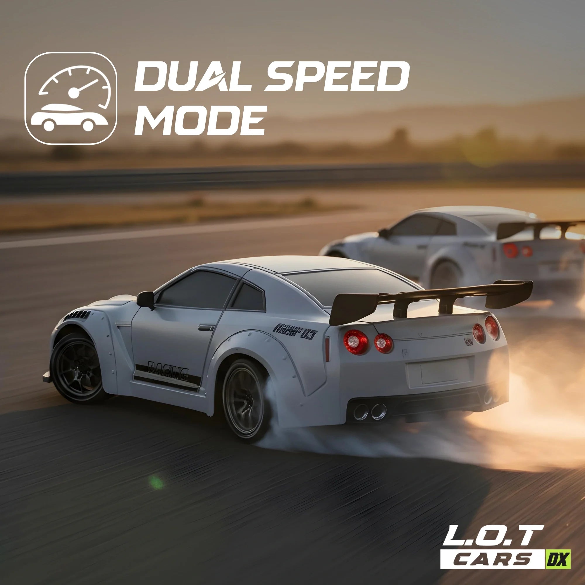 Flare - Semi-Hobby Grade RC Drift Car (Race and Burnout Variants)