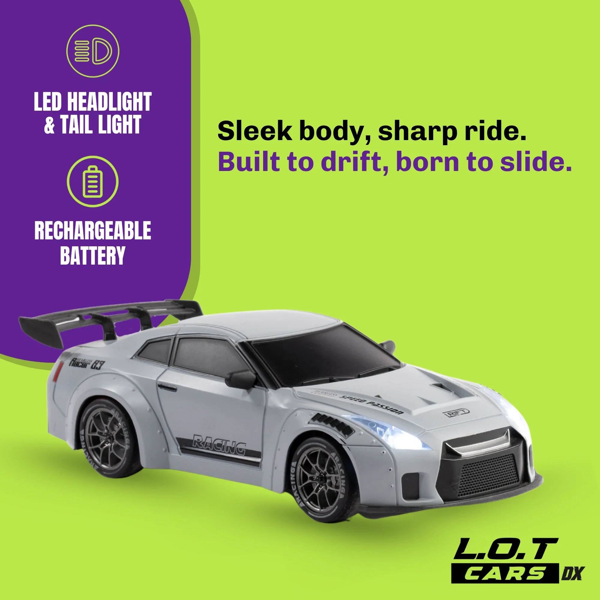 Flare - Semi-Hobby Grade RC Drift Car (Race and Burnout Variants)