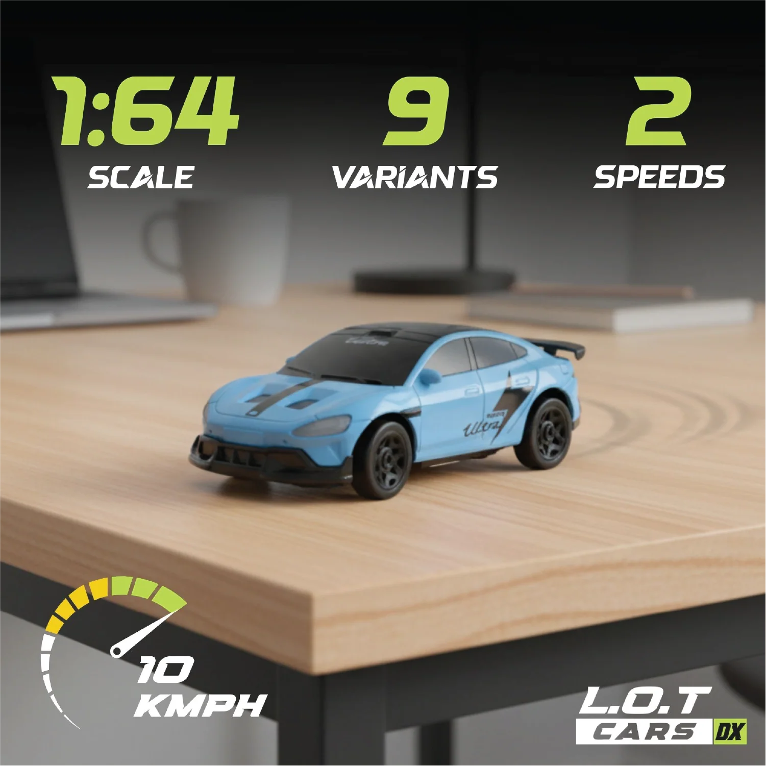 Dash - 1:64 Scale Mini RC Drift Car