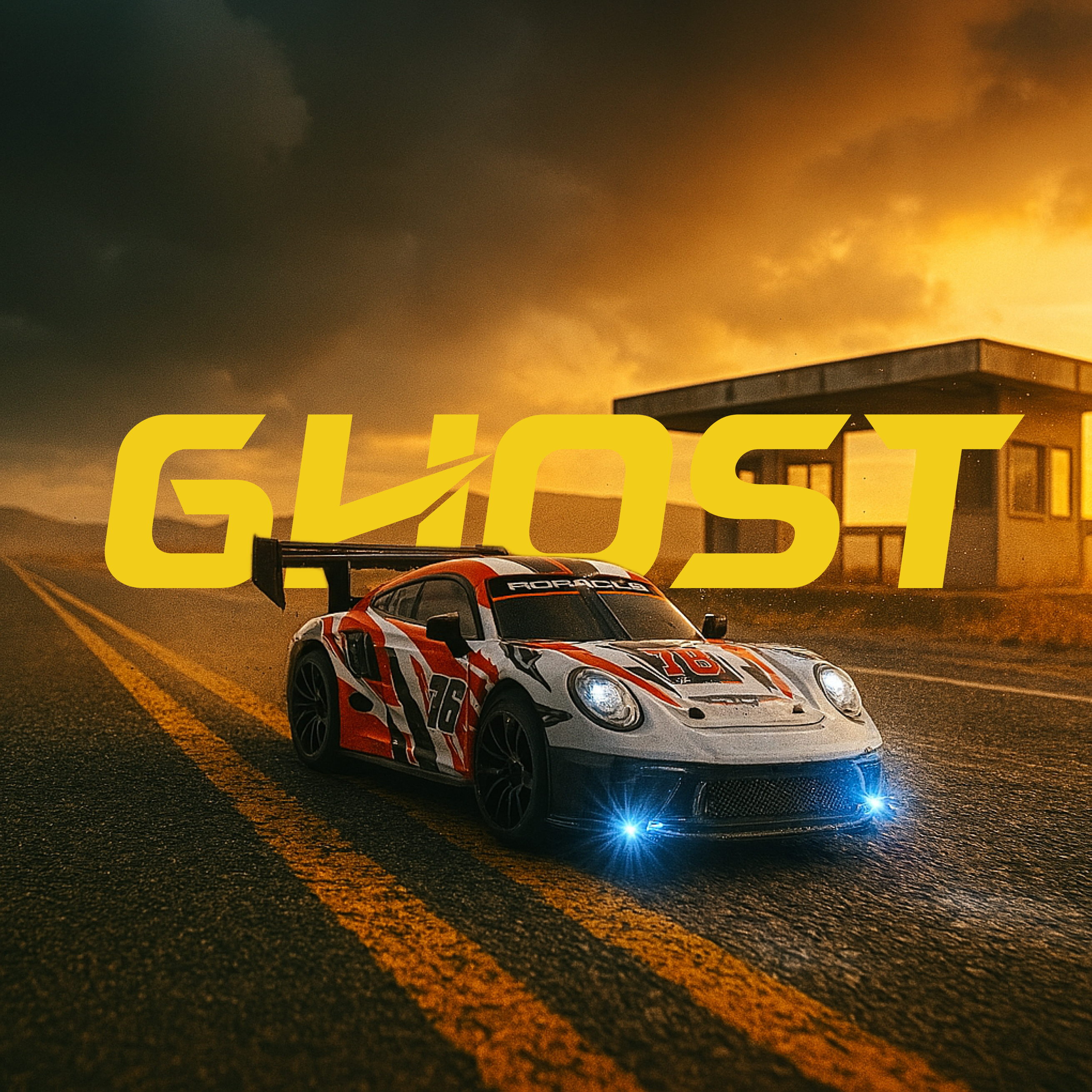 Ghost - Semi-Hobby Grade RC Drift Car with Lights