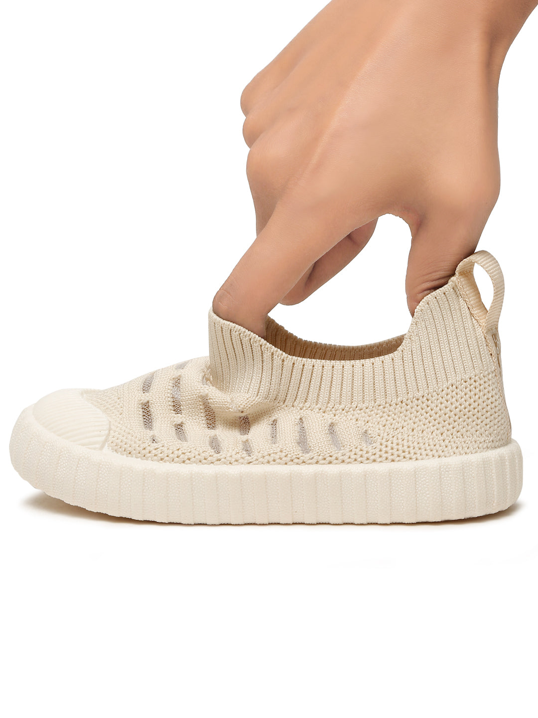 Cloudy Toddlers' First Step Shoes - Beige (Unisex)