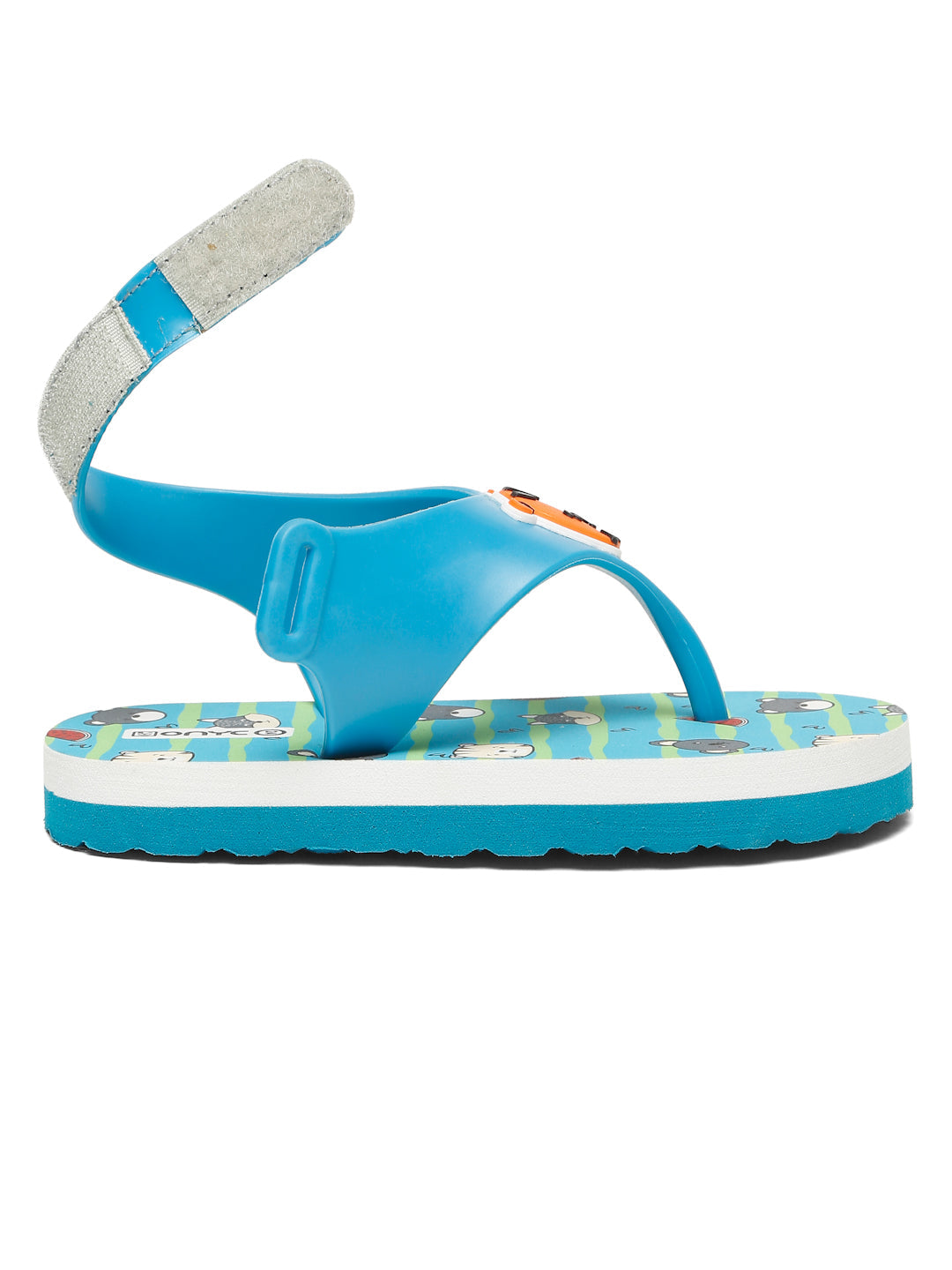 Premium Tiger Candy Flip-flops -  Sky Blue (Boys)