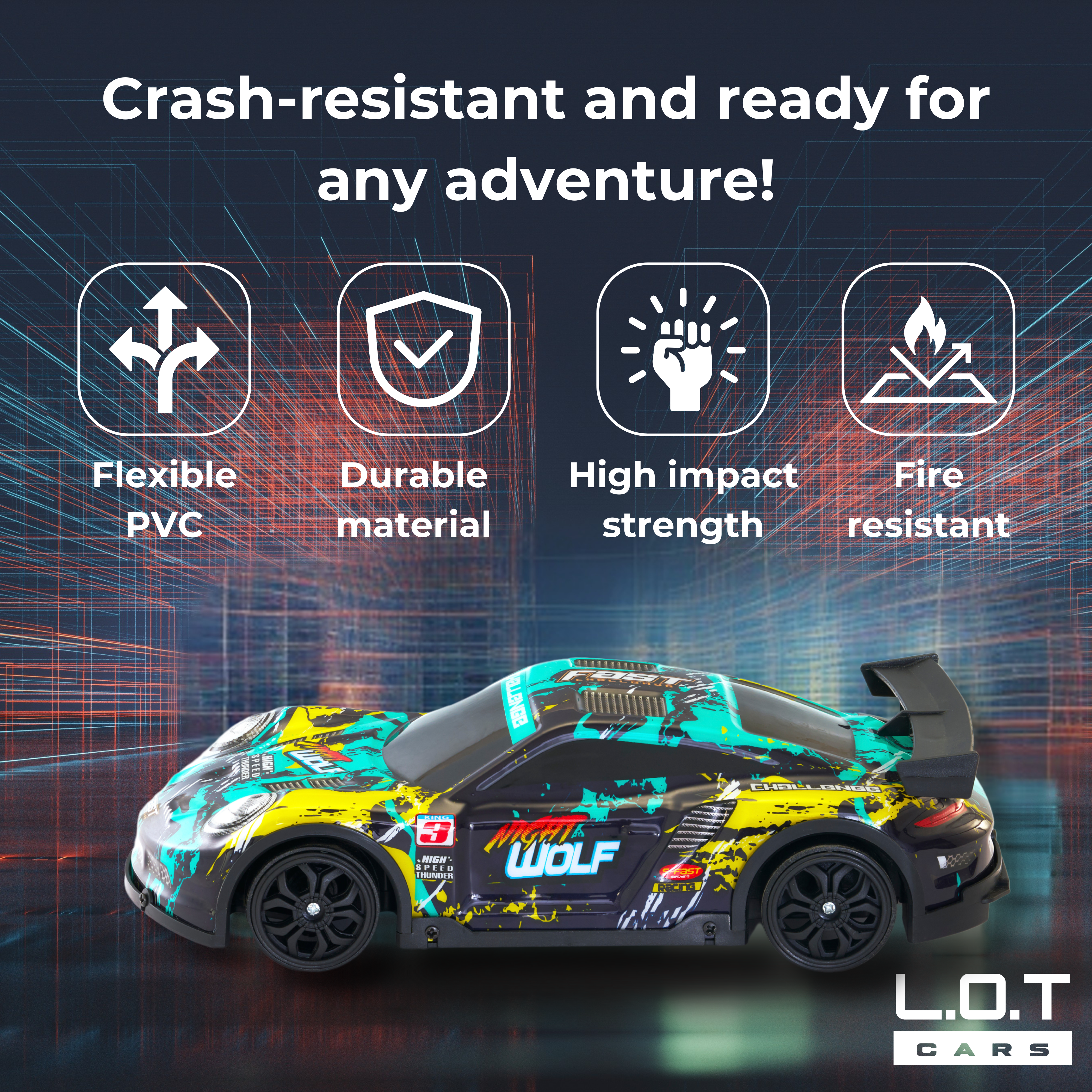 Night Wolf - Semi-Hobby Grade RC Drift Car