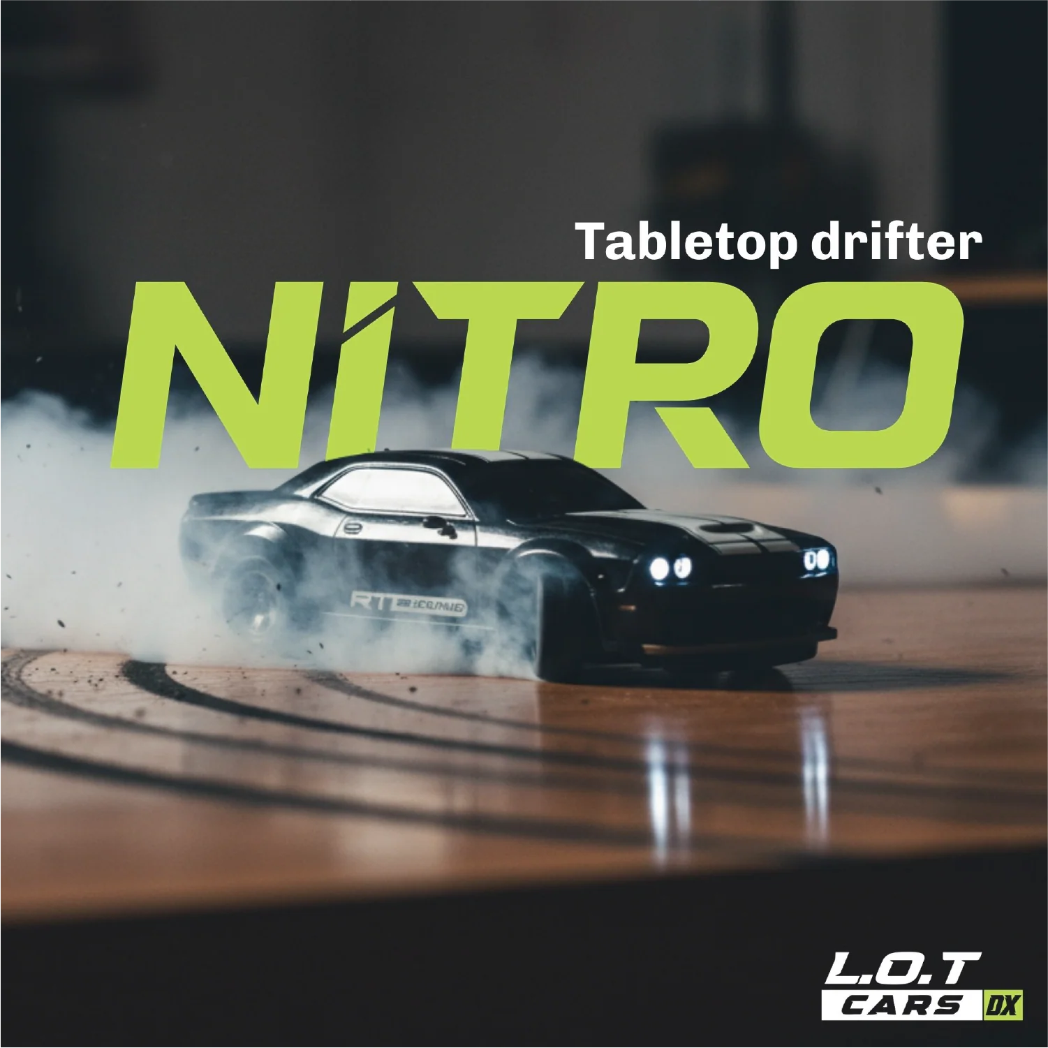 Nitro - 1:64 Scale Mini RC Drift Car