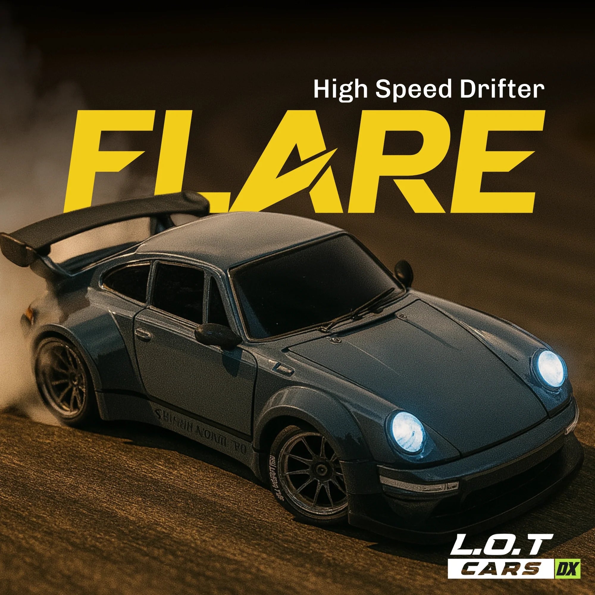 Flare - Semi-Hobby Grade RC Drift Car (Race and Burnout Variants)