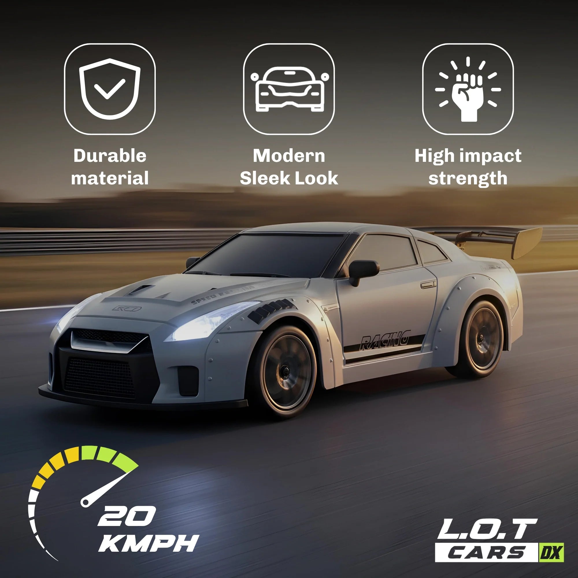 Flare - Semi-Hobby Grade RC Drift Car (Race and Burnout Variants)